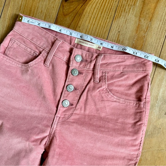 Levi Strauss & Co 721 High Rise Skinny 24 - Picture 6 of 14